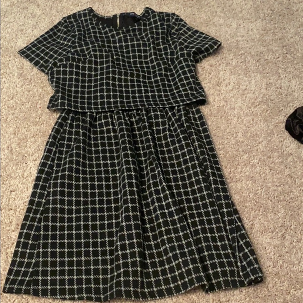 Plaid dress